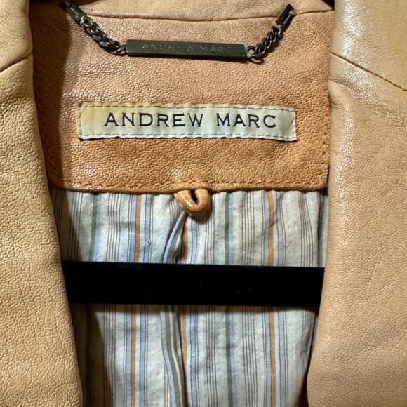 VTG Andrew Marc Genuine Leather Jacket/Blazer  Size XS - Picture 3 of 14
